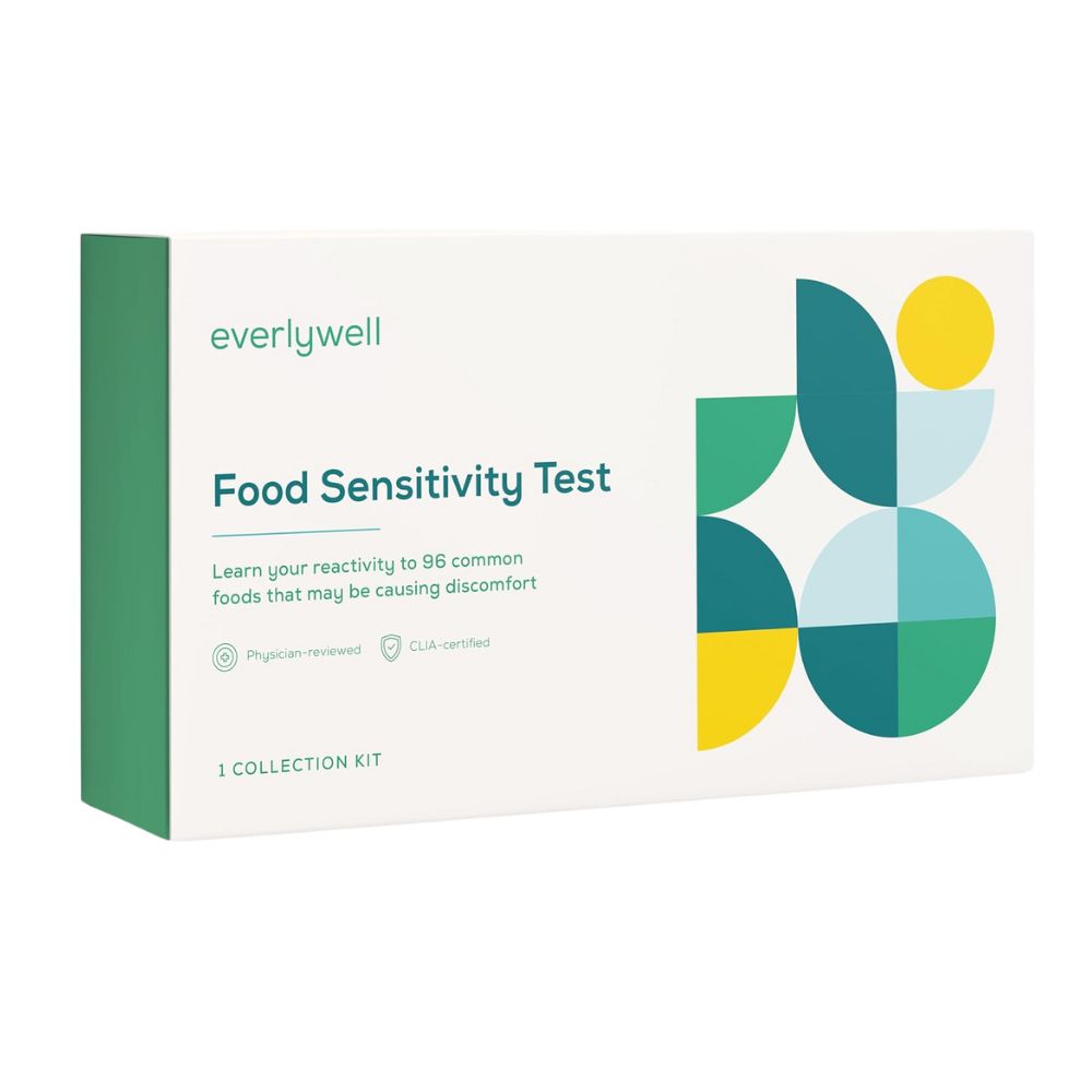 Everlywell Food Sensitivity Test - Learn How Your Body Responds to 96 Different Foods - at-Home Collection Kit - CLIA-Certified Labs - Ages 18+