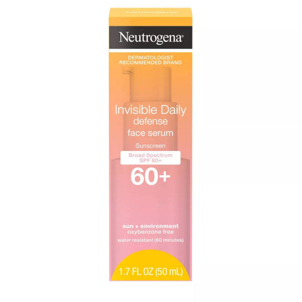 Neutrogena - Invisible Daily Defense Sunscreen Face Serum - SPF 60 - 1.7 fl oz