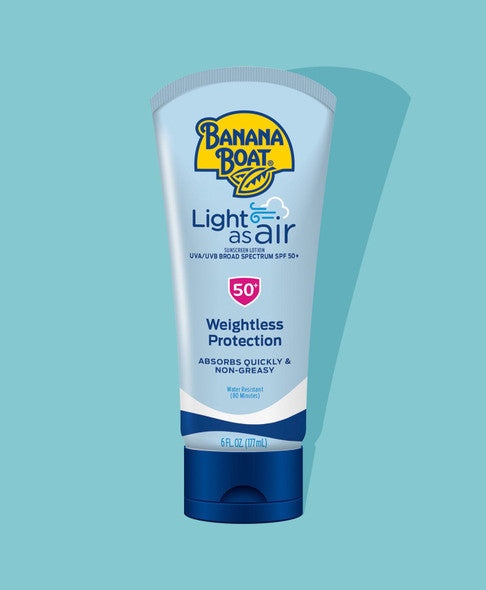 Banana Boat - Light As Air Sunscreen Body Lotion - SPF 50 - 6 fl oz