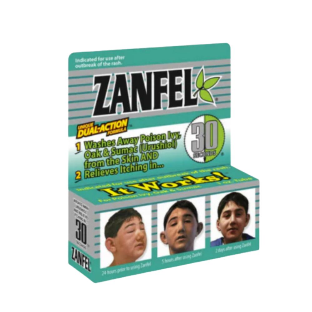 Zanfel Washes Away Poison Ivy Oak & Sumac Tube Dual Action Formula, 1 oz