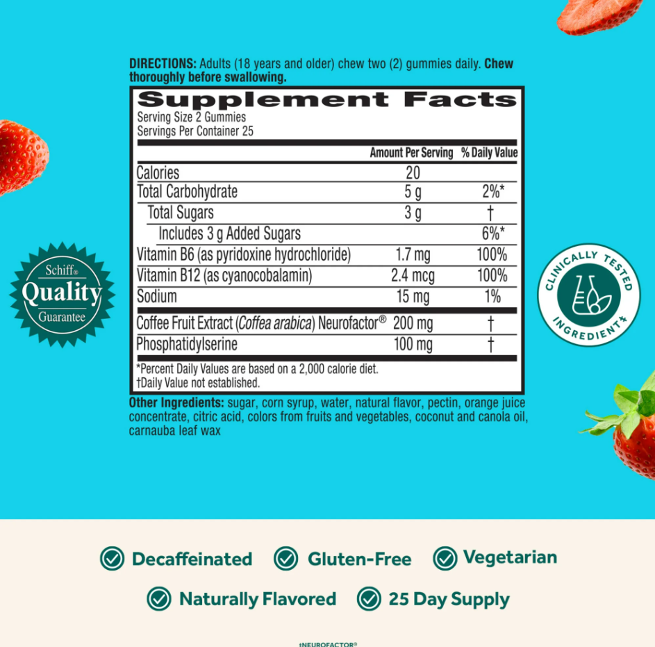 Neuriva Plus Brain - Gummies 50ct.